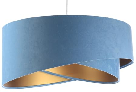 ONZENO Lightning Pendelleuchte Galaxy Nimbus Revered 3 60W LED IP 20 Modern Pendelleuchte für Innenraum Wohnzimmer, Wohnkultur, Büro, Küche, 50x23x23cm (Bunt)