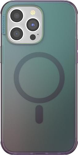 PopSockets iPhone 14 Pro Max Case with MagSafe, Phone Case for iPhone 14 Pro Max, Grip Sold Separately, Wireless Charging Compatible - Nightshade