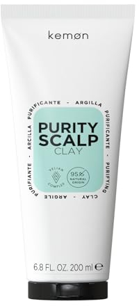 Kemon - Purity Scalp Clay, reinigende Behandlung auf Tonbasis, absorbiert überschüssiges Talg, verhindert die Ablagerung von Schadstoffen, 200 ml