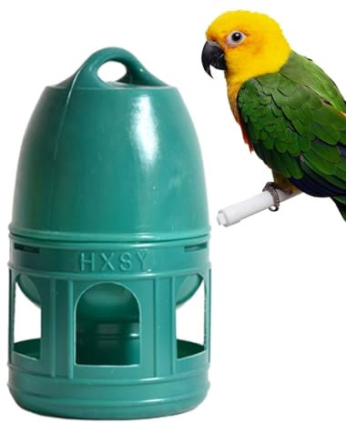 Bebedero para Palomas y Aves de Corral con Asa | Dispensador de Agua 3/5L de Capacidad | Suministro de Agua