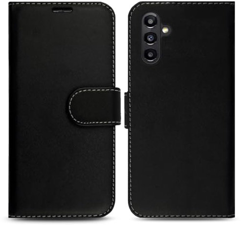 Case For Samsung Galaxy A13 Leather Flip Wallet Card Holder Magnetic Phone Cover Black