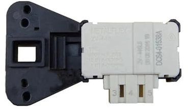 Bvhklxseb Interrupteur de Verrouillage de Porte de Machine à Laver à Tambour Compatible avec Samsung ZV-446L5 DC64-01538A