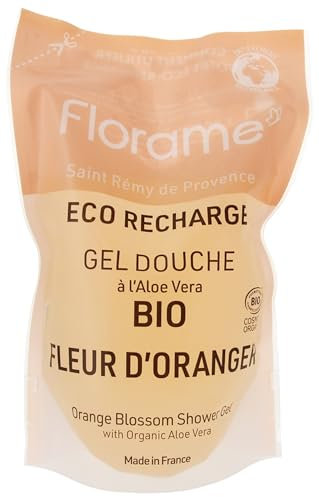 Florame Organic Shower Gel Orange Blossom Eco-Refill 700 ml