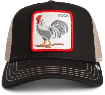 Goorin Bros. Trucker Cap Rooster Void Black Size: One Size