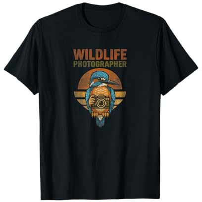 Wildlife Fotograf Eisvogel Vogelkamera Fotografie T-Shirt