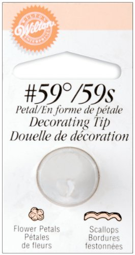 Wilton 418-594 - Boquilla para manga pastelera, color plateado