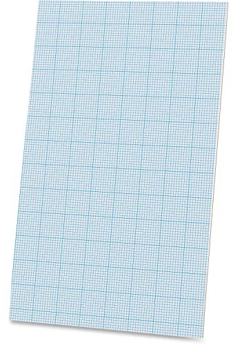 Ampad Evidence 22-028 Notizblock, 9 kg Papier, legale Größe, 10 Quadrate/Zoll, 40 Blatt pro Block