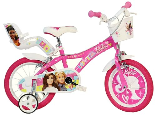 Dino Bikes 146 R-BA 14-Inch Barbie Bicycle, Pink