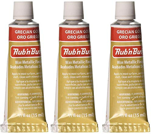 Rub 'n Buff The Original Wax Metallic Finish Grecian gold by Rub N Buff