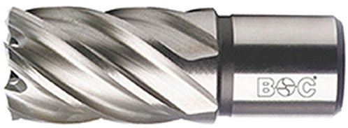 Kernbohrer HSS-E kobalt mit Weldonschaft (3/4) 50,0 x 30 mm Schnitttiefe in Bohrcraft-QuadroPack