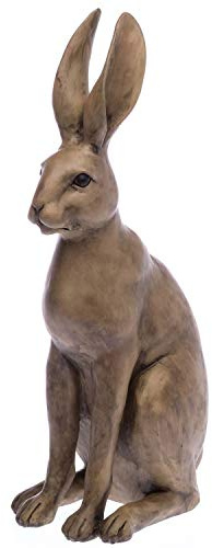aubaho XL Hase Deko Figur Garten Haus Tierwelt Kaninchen Osterhase