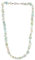 Budawi Aquamarin Morganit Kette Halskette Collier 925er Silberverschluss 45 cm