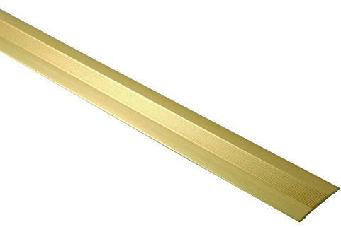 Brinox B810503 - Tapajuntas moqueta adhesivo (82 cm) color aluminio oro