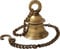 eSplanade - Brass Hanging Bell With Chain | Home Decor | Door Decor | Pooja Accessories