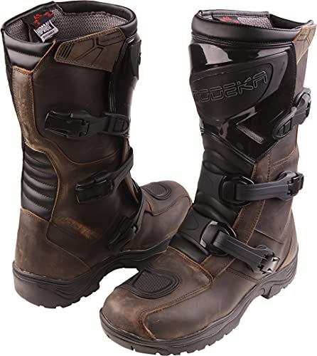 Modeka Ikarus Motocross Stiefel, braun, 42