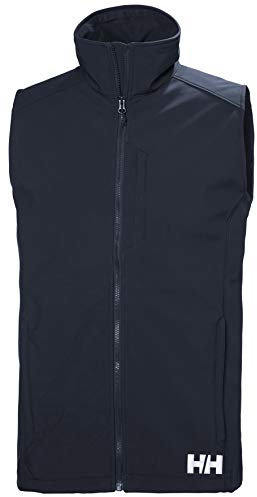 Helly Hansen Herren Paramount Softshell Vest Soft Shell Weste, Marineblau, S