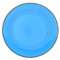 CreaTable 27 cm, Blue, 22060, Serie Nature Collection, 6-teiliges Geschirrset, Speiseteller aus Steinzeug, spülmaschinen-und mikrowellengeeignet, Qualitätsproduktion