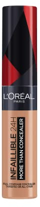 L'Oréal Paris Concealer zum Abdecken und Auffrischen, Für ein deckendes Finish und bis zu 16H Halt, Infaillible More Than Concealer, Farbe: 330 Pecan, 11 ml