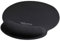 DeLock Mauspad mit Handballenauflage rund schwarz