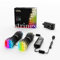Twinkly Strings 250 LED RGB+ White, LED Light String, in- and Outdoor Smart Multicolor LED Lights, Mappable LEDs, Compatible with Alexa and Google Home, IP44, Black Wire, 20m