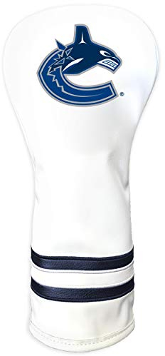 Team Golf NHL Vancouver Canucks Golfschlägerschlägerhaube, Vintage-Design, Weiß