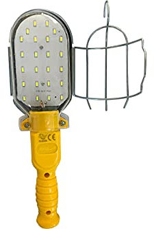 YASTA Lampada Da Lavoro 220V Torcia con gancio 24 LED SMD 10mt TE-B0095
