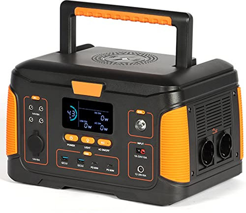 1000W Portable Power Station 932Wh Solar Generator Emergency Battery Supply AC DC USB QC3.0 PD Technology Wireless Output for Home Outdoor Camping Picnic Fishing Travel Party RV Trip