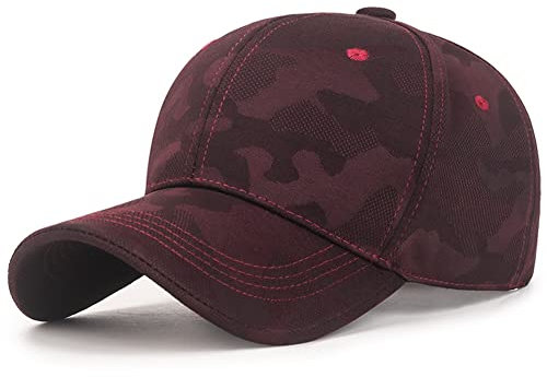 SJTJSPX Baseball Kappe Herren Damen Snapback Cap Camouflage Basecap UV Schutz Sonnenhut Outdoor Sport Baseballcap Einstellbar Mütze Golf Tennis Hut Freizeit Mode Trucker Cap Sommer Unisex Schirmmütze