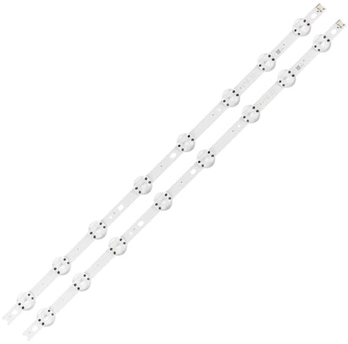 NIBOTT LED Strip 8leds Fit For LG 32 TV 6916L-2855B 32 V17 V18 8LED 2855A Rev0.0 6916L-3148C 6916L-3148A 32LJ510U-ZA 32LJ510 32LJ610V(1 set)