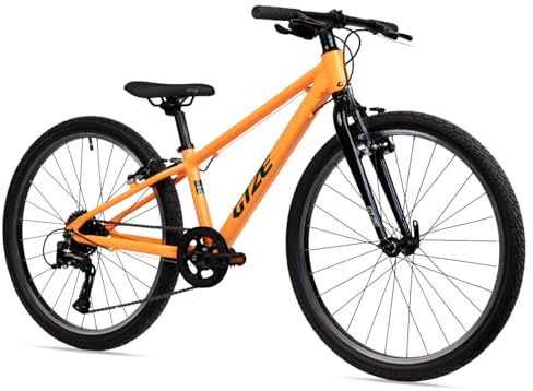 Goetze Light Kinder & Jugend MTB Hardtail | 16/20 / 24 Zoll Fahrrad | Superleichter Aluminiumrahmen | 1/6 / 8-Gang Kettenschaltung | V-Bremse vorne & hinten | 90% vormontiert