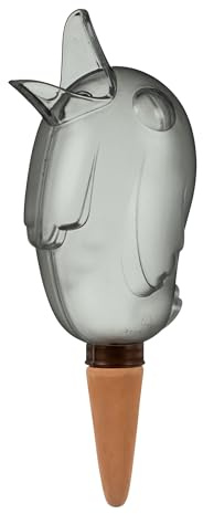 Scheurich Wasserspender Bördy S, 90ml | Bewässerungskugeln, Für Pflanzen und Blumen, Terrakotta Stiel