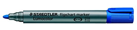 Staedtler 356-3 Flip Chart-Stifte, Whiteboardmarker, Etuis und Zubehör Flipchartmarker Lumocolor
