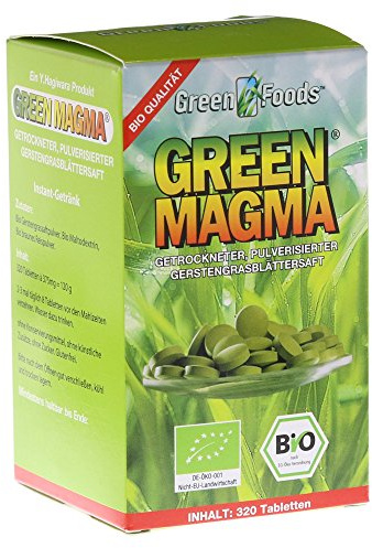 Green Magma Gerstengras Tab. 320St.