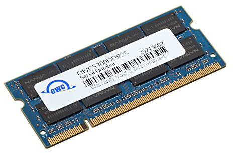 OWC - 2GB Memory Upgrade Modul - PC5300 DDR2 667MHz SO-DIMM für alle MacBook, MacBook Pro, iMac Intel, und Mac Mini Modelle with Core 2 Duo Prozessor