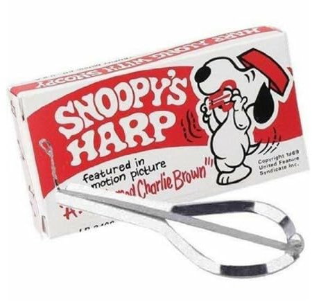 Trophy 3490 Snoopy Jaw Harp