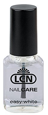LCN Easy White hellt glanzlose Nägel auf, 8 ml