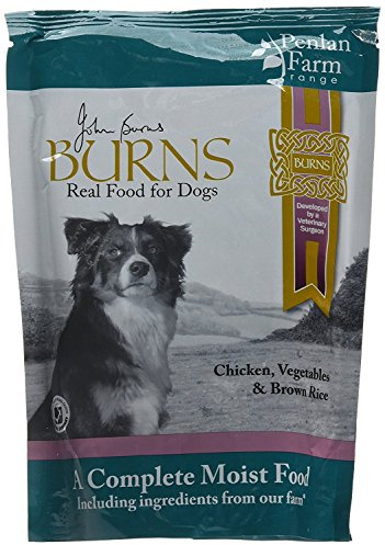 Burns Pet Nutrition Hypoallergenic Complete Wet Food Adult Dog Penlan Pouch Chicken Brown Rice & Vegetables 6x400 g