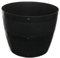 2 X Whitefurze G0850BL 50cm Barrel Planter - Black