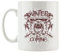 Pixxprint Winter is Coming Coole Party Tasse, ca. 300ml Fassungsvermögen, Keramik Weiß, Spülmaschinenfest