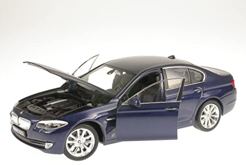 Welly BMW F10 535i 5er Reihe blau Modellauto 1:24
