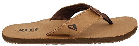 Reef Men's Leather Smoothy Bronze/Brown Trainer R0232Bzb 8 UK