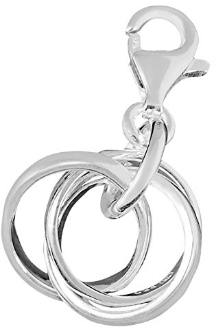 THOMAS SABO Damen-Charm Club-Anhänger Ringe 925er Sterlingsilber 0816-001-12