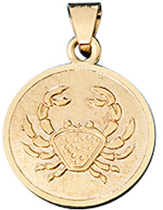 Jobo Sternzeichen-Anhänger Krebs aus 8 Karat 333 Gold