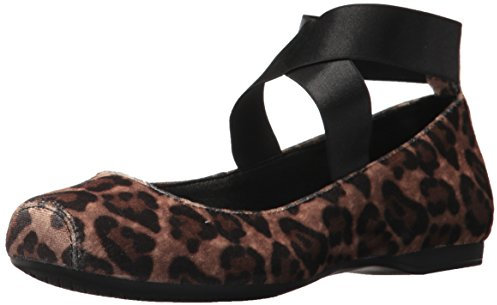 Jessica Simpson Women's Mandalaye Ballet Flat, Natural Velvet, 2.5 UK