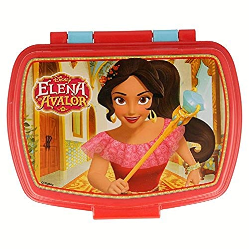 ALMACENESADAN, 0413, Sandwichera Elena de Avalor, producto de plástico reutilizable libre bpa