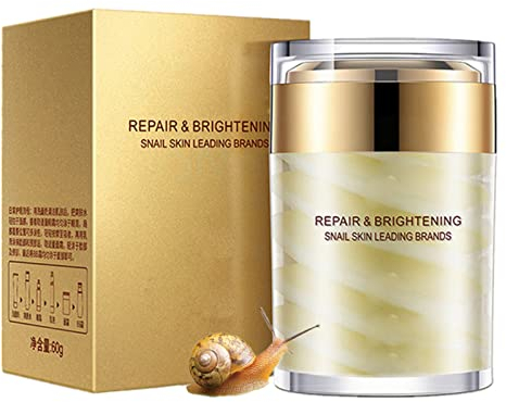 Snail Face Cream, natürliche Schneckenextrakt Creme für hautpflegende feuchtigkeitsspendende Anti-Aging Faltenentfernung Aufhellung