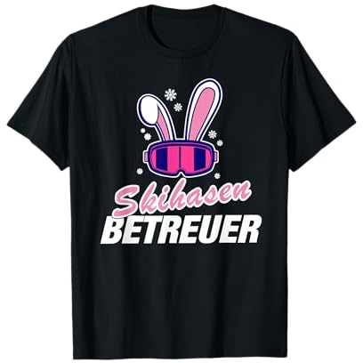 Skihasen Betreuer Outfit für Apres Ski Party Skifahrer T-Shirt