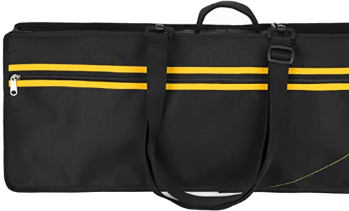 KB-68 - Bolsa para teclado con bandolera y bolsillo, 68 x 26 x 9 adecuada para casilla sa-76, sa-77, medeli mc37a y otros de tamaño similar