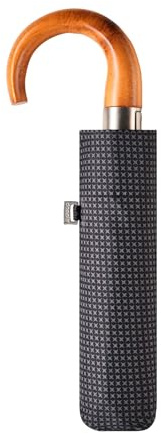 Doppler, Fiber Magic Mini Strong Rundhakengriff gemustert Sterne schwarz/grau, Unisex, Erwachsene, Einheitsgröße, Schwarz, Grau