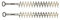 Expert Motoculture - Set di 2 lame per tagliasiepi Stihl HS45, taglio 450 mm